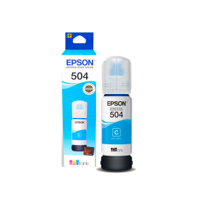 Botella de Tinta Epson 504 - Azul - 70ml Botella de Tinta Epson 504 - Azul - 70ml