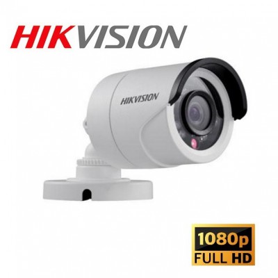 Cámara Tubo Metal Full HD Hikvision 20mt HK-DS2CE16DOT-IRF