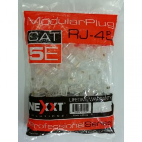 Conectores RJ45 CAT5 NEXXT Ideal para Instalaciónes de Redes Telefonicas / Voz / Datos Conectores RJ45 CAT5 NEXXT Ideal para Instalaciónes de Redes Telefonicas / Voz / Datos