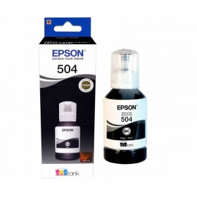 Botella de Tinta Epson 504 Negro/ Impresoras Tinta Continua L4150 Botella de Tinta Epson 504 Negro/ Impresoras Tinta Continua L4150