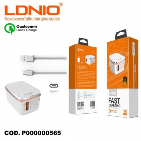 Cargador Tipo C Ldnio Carga Rápida  30w Cargador Tipo C Ldnio Carga Rápida  30w