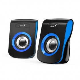 Parlante multimedia GENIUS SP-Q180/Negro-Azul Parlante multimedia GENIUS SP-Q180/Negro-Azul