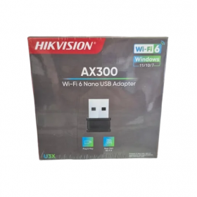 Adaptador Wifi Hikvision Ds-3wru3x Wifi 6 Ax300 2.4ghz 286mbps