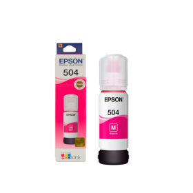 Botella de Tinta Epson 504 - Rojo - 70ml Botella de Tinta Epson 504 - Rojo - 70ml