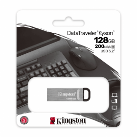 Flash Memory Kingston Data Travler Kyson Dtkn 128 Usb 3.2 Flash Memory Kingston Data Travler Kyson Dtkn 128 Usb 3.2