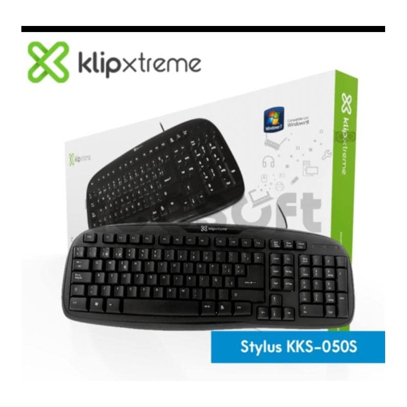 Klip Xtreme – Teclado USB – Stylus - Presto